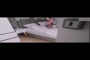 嫩女偷看A片被发现  背景图片