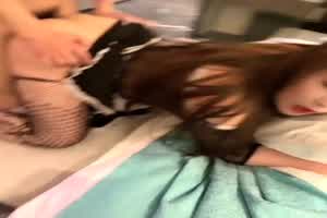 后入情趣装高颜值小姐姐  背景图片