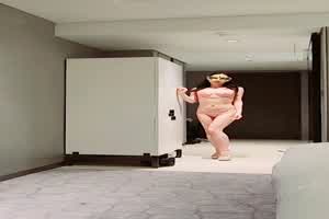 韩国高质量黑丝高跟情侣OF私拍 性感高跟美女的口活和撸管服务  背景图片