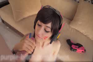 守望先锋dva 肛交爽到流汁  背景图片