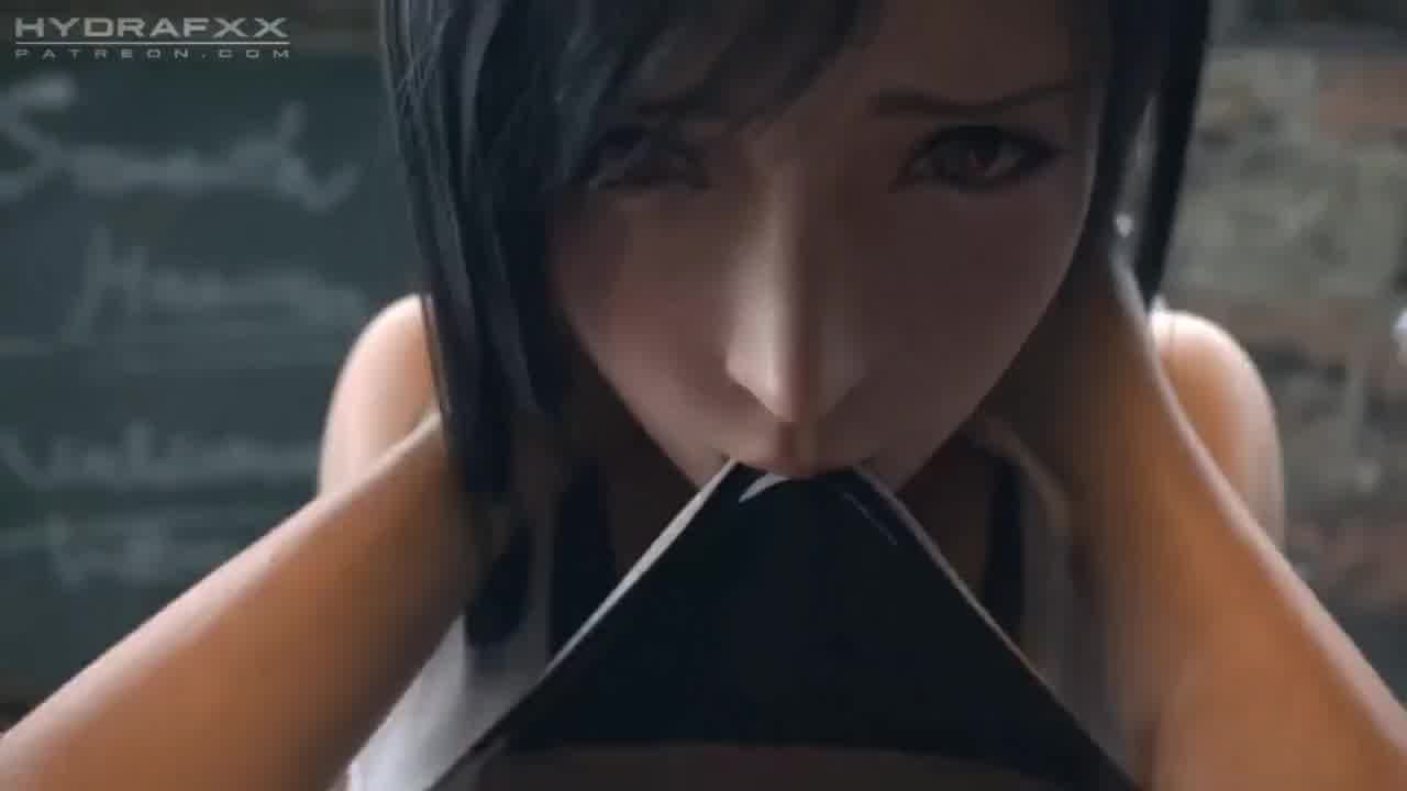  【final fantasy】 太空战士 tifa 蒂法任务中离跑去性爱 的剧照1