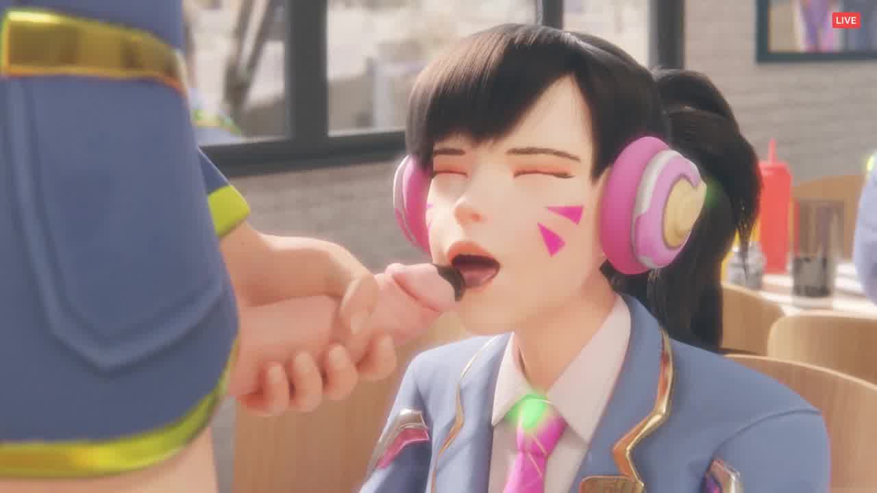  【守望先锋】骗Dva的小嘴吃我的巧克力棒 的剧照4