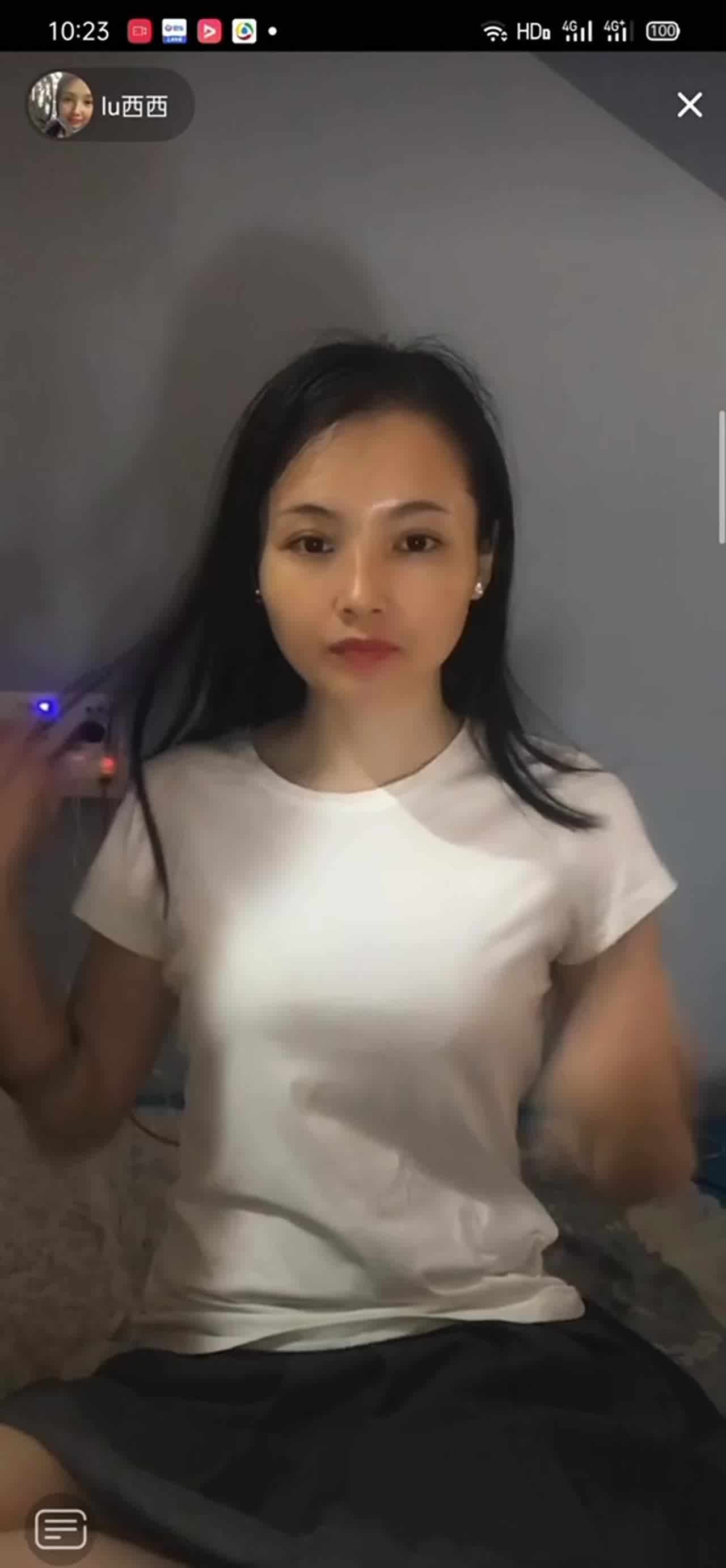  抖音走光-高颜值露脸 的剧照6